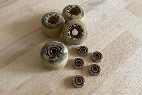 how to fix rusty skateboard bearings