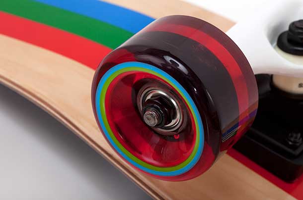what are skate wheels made of