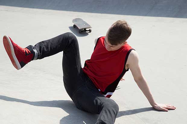 how bad is skateboarding for your knees
