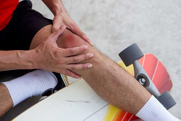 how bad is skateboarding for your knees